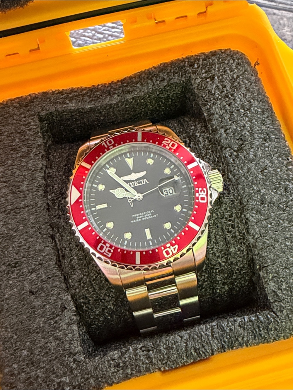 Stainless Steel Invicta Pro Diver